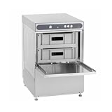 GastroHero ECOLINE-GLSM40SLE Gläserspülmaschine I Edelstahl Spülmaschine mit...