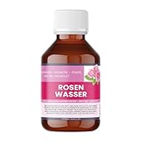 Bio-Rosenwasser 250 ml – 100% Reines Rose Damascena Hydrolat für Gesicht,...