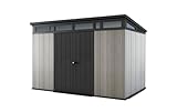Keter Kunststoff Gerätehaus 11x7 – Wetterfestes Gartenhaus mit Boden,...