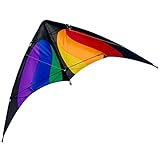 CIM Lenkdrachen - NUNCHAKU Rainbow MUSTHAVE - Drachen für Kinder ab 8 Jahren -...