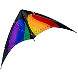 CIM Lenkdrachen - NUNCHAKU Rainbow MUSTHAVE - Drachen für Kinder ab 8 Jahren -...