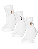 Occulto Damen & Herren Motiv Tennissocken 3er Pack (Modell: Robin), Statement...