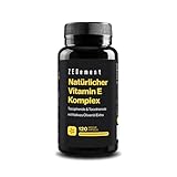 Natürlicher Vitamin E Komplex, Tocopherole & Tocotrienole, 120 Weichkapseln |...