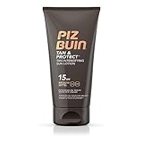 Piz Buin Tan und Protect Intensiving Lotion LSF 15, Bräunungsintensivierende...