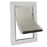 PetSafe Staywell Aluminium Haustiertüre, Energieeffizient und begrenzt Zugluft,...