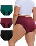 INNERSY Menstruationsunterwäsche Starke Blutung Große Größen Baumwolle...