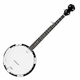 Classic Cantabile BB-5 5-String-Banjo - 5-saitiges Banjo mit Resonator - 11'...