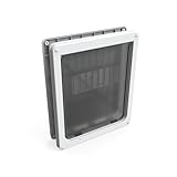 Dog Mate Verriegelbare Hundeklappe für große Hunde (216) – Klappe für...