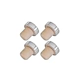 FMprofessional Weinflaschenverschluss, Sektverschluss aus Kunststoff,...