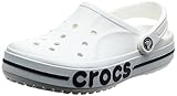 Crocs Unisex Erwachsene Bayaband Clog Clog, White/Navy, 41/42 EU
