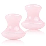 2 Stück Pilz-Form Gua Sha Massagewerkzeug, Akupressur, Natual Guasha Board für...