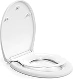 Pipishell WC Sitz, Toilettendeckel mit Absenkautomatik, Magnetisch zu...