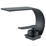 Wasserfall Wasserhahn Bad Edelstahl Wasserhahn Badezimmer Einhebelmische mit...