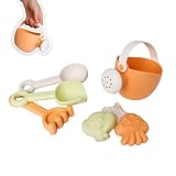 alldoro 60176 Mein erstes Sandspielzeug 7 teilig, Strandspielzeug mit...