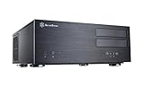 SilverStone Technology SST-GD08B - Grandia HTPC ATX Desktop Gehäuse mit...