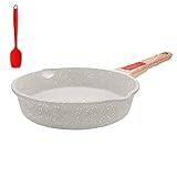 AIKENBBKK Antihaft Pfanne 20 cm, Bratpfanne Beschichtet Pfanne mit Abnehmbarer...