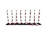 Flexibarrier Pfosten- & Kette Absperrset -Basic-, 8 Pfosten inkl. 15m...