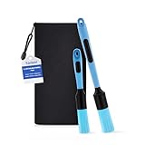 Toripor 2X Auto Detailing Pinsel Set, Hart Detail Bürsten Felgenpinsel für...