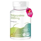 Sägepalme 300mg - 90 Kapseln - Saw Palmetto - Serenoa repens - hochdosiert -...