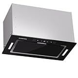 Klarstein Dunstabzugshaube 52cm, Abluft/Umluft-Dunstabzugshaube, Dunstabzug mit...