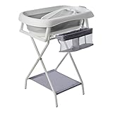 babywann mit Rahmen 80 cm - faltbare Babywanne mit Ständer - sicher für...
