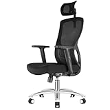 Durrafy Bürostuhl, Schreibtischstuhl, Bürostuhl Ergonomisch, multifunktional...