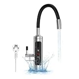 Wasserhahn mit Durchlauferhitzer, 3000W 360° Küchenarmatur Armatur...