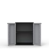 Kreher Kunststoffschränke | Aufbewahrungsschrank in neutraler Optik. Mit...