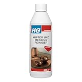 HG Kupfer und Messing Reiniger, einfache und mühelose Entfernung von Schmutz...