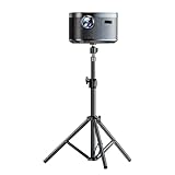 Gwezmxs Beamer Ständer Höhenverstellbar 32-60cm, Beamer Stativ 1/4' Gewinde,...
