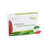 ALOEBETA Aloe Arborescens Kapseln Bio - 100% Bio Aloe Vera Kapseln - Made in...