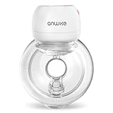 ANWIKE Milchpumpe Elektrisch Ultra-Leicht 193g - Schmerzfreie Handsfree...
