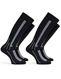 Basic Treasure 2 Paar Kompressionsstrümpfe Damen und Herren, Sport...