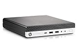 HP EliteDesk 800 G3 Desktop Mini USDT Intel Quad Core i5 256GB SSD Festplatte...