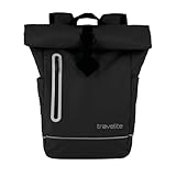 Travelite Rolltop Rucksack wasserfest, Fahrradrucksack, Freizeitrucksack mit...