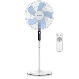 Brandson - DC Standventilator energiesparend ECO - Fernbedienung - Brushless...