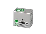 actiTube Slim Aktivkohlefilter 7,1m (4x50) Weltneuheit! Aktivkohle Filter,...