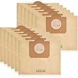 10 Stück Staubsaugerbeutel für Karcher 6.959-130.0 Papierfilterbeutel...