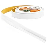 Quest Weichsockelleiste Selbstklebend - 10 mm x 10 mm - Knickleiste,...