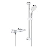 GROHE Grohtherm 800 Cosmopolitan | Thermostat-Brauseset - bestehend aus:...