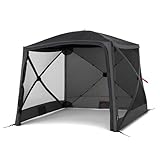 qeedo faltbares Schnell-Aufbau Pavillon mit UV-Schutz, wasserabweisend (2,4 x...