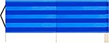 SILUK Strand Windschutz Sichtschutz (8m, Blau)