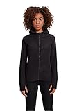 Urban Classics TB1728 Ladies Polar Fleece Zip Hoodie - Damen Outdoor Fleecejacke...