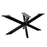 Natural Goods Berlin 1x Tisch-Gestell Spider | Schwerlast Tisch-Beine aus Metall...