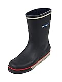 Navyline Unisex Segelstiefel Halbschaft Gummistiefel, dunkelblau/grau, Gr. 41