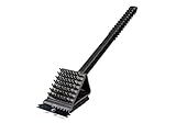 Grillbürste für Gusseisen 3 in 1 mit Spatel und Reinigungswatte für Gasgrill...