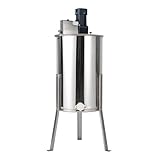 Honigschleuder Elektrisch 140W 3 Rahmen Honigtrennzentrifuge Edelstahl...