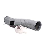 PAWZ Road Schön Faltbar Katzentunnel Katzenspielzeug mit Ball Rascheltunnel...