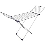 Gimi Tempo Boden-Wäscheständer aus 100% Aluminium, 20 m Trockenlänge