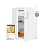 Exquisit Kühlschrank KS516-4-H-010D weiss | 120 L Volumen | Kühlschrank mit...